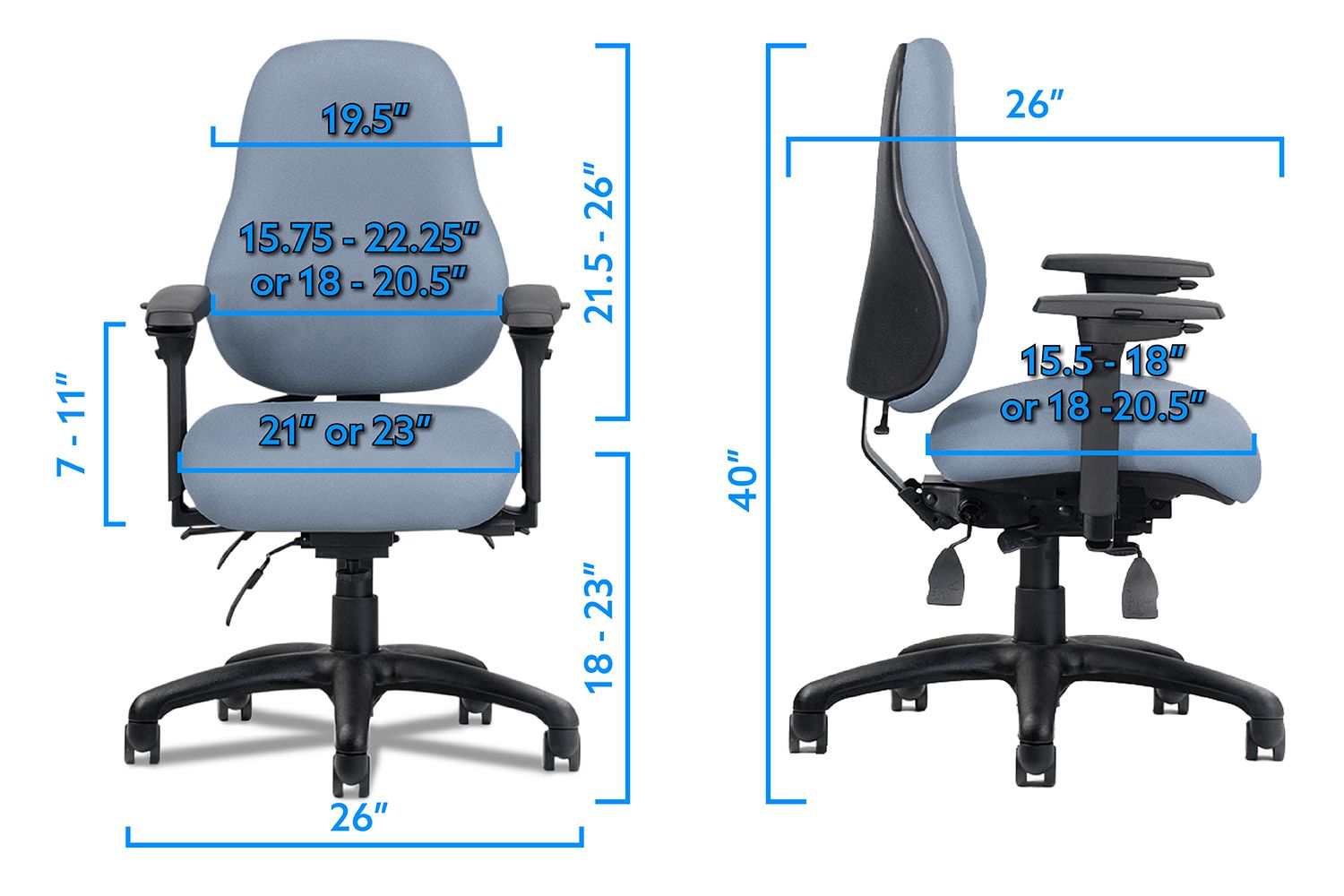 Neutral Posture 8000 Ergonomic Chair